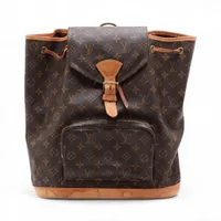 ヴィトン モノグラム モンスリGM M51135 ブラウン GM025366｜中古