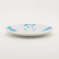 エルメス パスパス プレート 陶器 マルチカラー 底印「柿」「雫