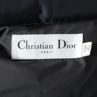 クリスチャンディオール オブリーク ナイロン 中綿ジャケット XS