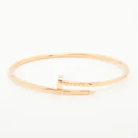 カルティエ トリニティ ブレスレット 750(YG×PG×WG) 38.0g 歪み