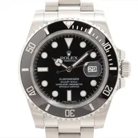 ロレックス サブマリーナーデイト 116610LN SS SS AT ブラック文字盤