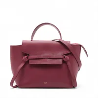 正規品・美品 セリーヌ ベルトバッグ スモール 2way レザー ブラウン 正規品・美品 セリーヌ ベルトバッグ スモール 2way レザー ブラウン