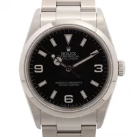 ロレックス エクスプローラーⅠ 114270 SS SS AT ブラック文字盤 あまりごま2