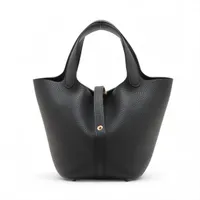 エルメス ピコタンロック18 PM トリヨンクレマンス ブラック ゴールド金具 K:2025年