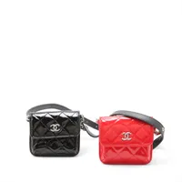 シャネル マトラッセ パテントレザー ウエストポーチ/ボディバッグ｜今