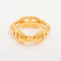 HERME エルメス ルカデ シェーヌダンクル スカーフリング エルメス ルカデ シェーヌダンクル スカーフリング GP ゴールド