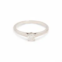 カルティエ ソリテール1895 ダイヤ リング Pt950 2.8g 0.23 E VVS1 VG