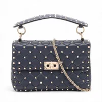 ヴァレンティノガラヴァーニ ロックスタッズ レザー 2WAYショルダー