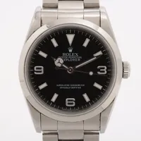 ロレックス エクスプローラーⅠ 14270 SS SS AT ブラック文字盤