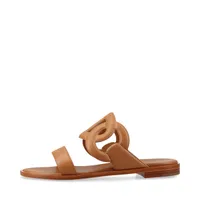 エルメス オラン ムートン サンダル 36 レディース ピンク 箱 袋あり