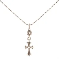 クロムハーツ 1ボール タイニーCHクロス ネックレス 925 12.2g イン