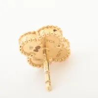ヴァンクリーフ&アーペル スウィートアルハンブラ オニキス ピアス 750