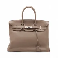 エルメス ヴィクトリア35 トリヨンクレマンス ヴェールアングレ