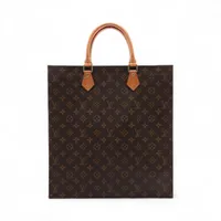 ヴィトン モノグラム サックプラ M51140 ブラウン