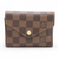 ヴィトン ダミエ ポルトフォイユヴィクトリーヌ N61700 ローズバレ