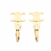 セリーヌ トリオンフ ヘアクリップ GP ゴールド 2本セット A4234510