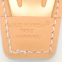 ヴィトン バレッタLVバックステージ AK0274 ヘアクリップ GP×レザー