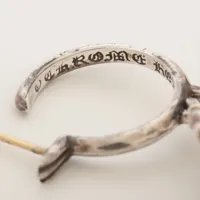 クロムハーツ タイニーCHクロス ピアス(片耳用) 925×14K 5.1g A4234782