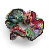 エルメス シュシュ クラウディア シュシュ シルク マルチカラー