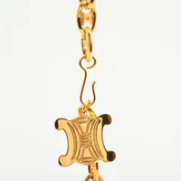 セリーヌ マカダム チェーンベルト GP ゴールド A4234994｜中古