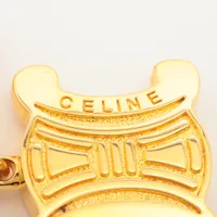 セリーヌ マカダム チェーンベルト GP ゴールド A4234994｜中古