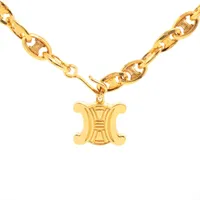 セリーヌ マカダム チェーンベルト GP ゴールド A4234994｜中古