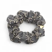 セリーヌ トリオンフ シュシュ コットン×ポリアミド ブルー A4235358