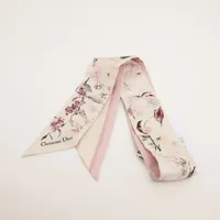 ディオール ミッツァ スカーフ シルク ピンク 54MIJ106I803 A4235622