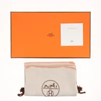 エルメス オアジス ベルベット×レザー サンダル 35 レディース