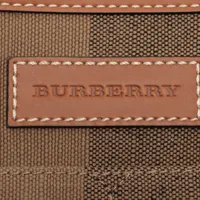 バーバリー ノバチェック キャンバスxレザー 2WAYショルダーバッグ