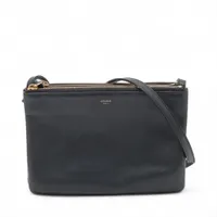 セリーヌ ソフト16セーズ ミディアム レザー ショルダーバッグ