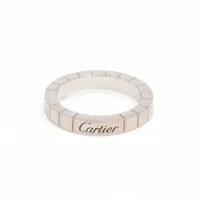 カルティエ ラニエール リング 750(WG) 6.2g 50 A4236141｜中古