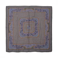 エルメス カレジェアン スカーフ カシミヤ×シルク カレジェアン CHEVAL