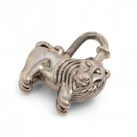 エルメス カデナ ライオン 1997 チャーム メタル シルバー A4236450