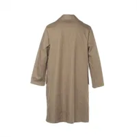 エルメス ヴェロニク ニシャニアン 20AW コットン×レザー コート 44
