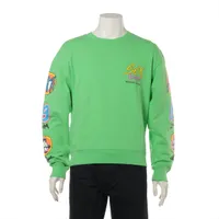 クロムハーツ マッティボーイ スウェット コットン×ポリウレタン サイズM グリーン PPO SEXRCD