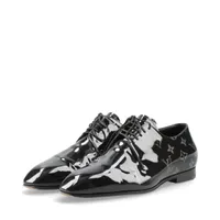 ヴィトン LVヴァンドームライン 21年 パテントレザー レザーシューズ 5