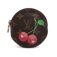 ヴィトン モノグラムチェリー ポルトモネロン M95043 ブラウン コイン