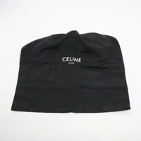 セリーヌ 2AUT6969P トリオンフ キャップ M コットン ブラック