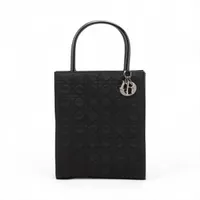 クリスチャンディオール レディディオール カナージュ ナイロンxレザー