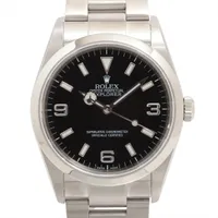 ロレックス エクスプローラーⅠ 114270 SS SS AT ブラック文字盤 あまりごま1