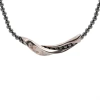   ジョージジェンセン ヘマタイト 925 ネックレス ジョージジェンセン ネックレス 925 33.3g ヘマタイト HaH A4240427