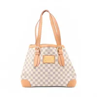 ヴィトン ダミエ アズール ハムステッドMM N51206 ホワイト AP145780