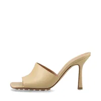 グッチ×ノースフェイス ボア サンダル 37 レディース ベージュ 679948