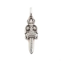 クロムハーツ クラシックオーバル ペンダントトップ 22k 8.1g パヴェ