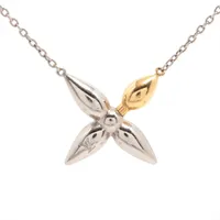 ヴィトン M80137 エセンシャル V LE0241 ネックレス GP ローズゴールド