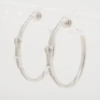 ティファニー サークレット ダイヤ ピアス 750(PG) 2.2g A3597874