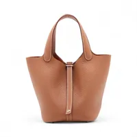 エルメス ピコタンロック18 PM トリヨンクレマンス ゴールド シルバー金具 K:2025年