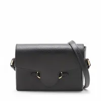 グッチ ホースビット1955 レザー ショルダーバッグ ブラック 732314