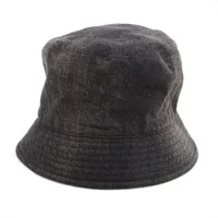 プラダ 2HC137 トライアングルロゴ バケットハット XL コットン